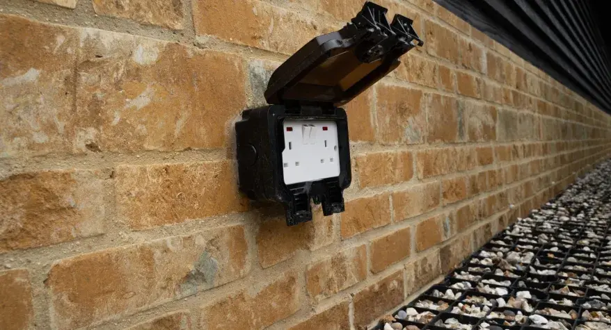 Outdoor Socket - A Bathe Electrics, Birmingham